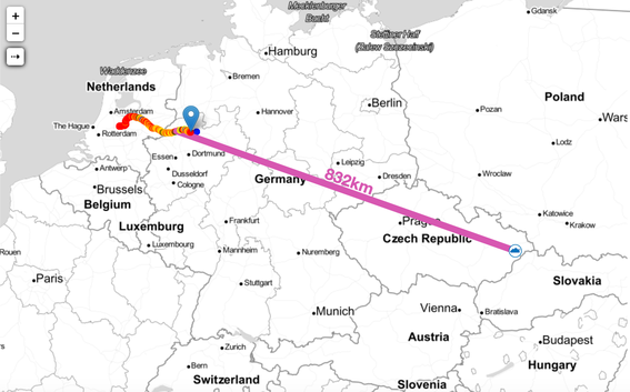 The 832km picture